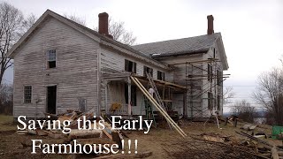 Early Historic Farmhouse Restoration  How to w Yaglou Ep1 [upl. by Tanaka385]