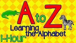 ABC Songs 1 Hour  Alphabet Learning  Animated Kids Songs  Preschool Toddlers [upl. by Ahsuatan]