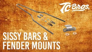 TC Bros  DIY Sissy Bars amp Fender Struts for Choppers amp Bobbers [upl. by Nal]