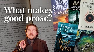 What Makes Prose GOOD Tolkien Sanderson Jemisin Rothfuss Erikson  Professor Craig Explains [upl. by Gilly]