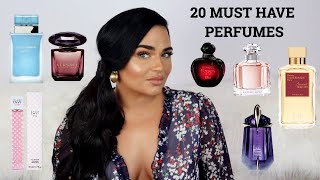 20 MOST REPURCHASED PERFUMES OF MY LIFE  PERFUME COLLECTION 2021 [upl. by Allisurd]