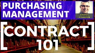 Lesson 10  Contract Management 101  Contracts type in procurement fixedprice cost based TampM [upl. by Rodolfo525]