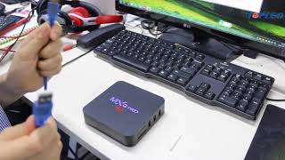 How to upgrade firmware android tv box MXQ pro [upl. by Ingelbert]