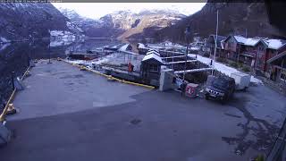 Geirangerfjord cruise port Geiranger [upl. by Yt]