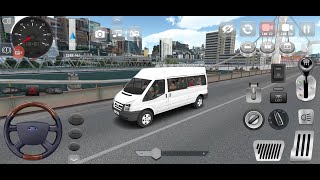 Mini Bus Simulator Vietnam Gameplay  Ford Transit [upl. by Docilu]