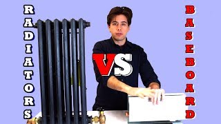 Detailed Explanation of Baseboards vs Radiators  Radiant vs Convection Heat [upl. by Anialahs]