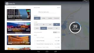 The New Expedia Tablet App Travel Search Reimagined [upl. by Ramma]