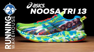 ASICS Noosa Tri 13 First Look  Revamped Cushioning Same Noosa Style [upl. by Torin851]