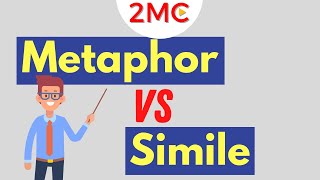 Metaphor vs Simile  Understanding Figures of Speech [upl. by Bakerman]