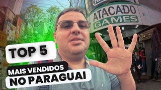 5 eletrônicos mais vendidos no Paraguai na Atacado Games [upl. by Sanders392]