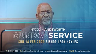 Sun 14th February 2021  Bishop Dr Leon Hayles  NTCG Handsworth A prerecorded service [upl. by Ravilob753]