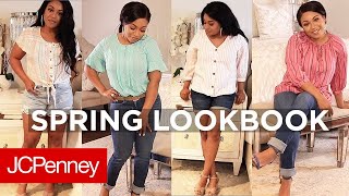 Spring Outfits  Try On Haul with Nitraa B  JCPenney [upl. by Domingo911]