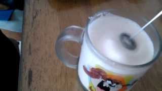 Aerolatte Review Frothing Cold Milk In Under 1 Minute [upl. by Jaymee]