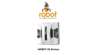 HOBOT 2S robot window cleaner review [upl. by Arad]