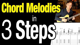 Chord Melodies  How to play chords and melody together [upl. by Frick]