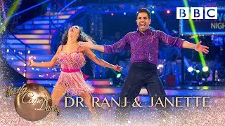 Dr Ranj Singh and Janette Manrara Samba to Freedom 90 by George Michael  BBC Strictly 2018 [upl. by Etoile454]