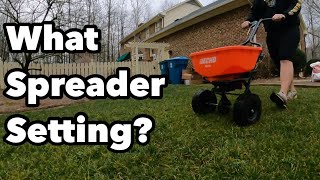 Fertilizer Spreader Settings Step by Step Details [upl. by Sigler56]