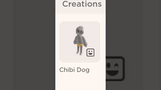 NEW FREE Chibi Dog Roblox [upl. by Atnim]