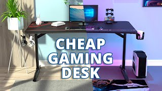 Top 5 Best Cheap Gaming Desks [upl. by Eicyal834]