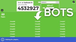 How to Spam a Kahoot Game with Bots [upl. by Henry791]