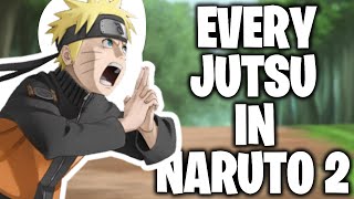 Every Jutsu In Naruto Part 2 [upl. by Aldridge835]