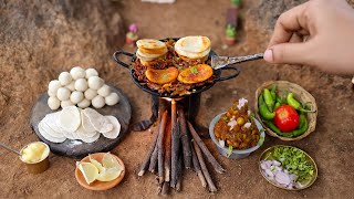 Ultimate Chole Kulche Making  Indian Street Food  Mayapuri Ke Cholay Matar Kulche  The Tiny Foods [upl. by Britta590]