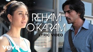 Reham O Karam Lyric Video  We Are FamilyKareenaKajolArjun RampalVishal Dadlani [upl. by Uahsoj]