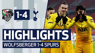 HIGHLIGHTS  WOLFSBERGER 14 SPURS  Puskas winner Heungmin Son scores in Puskas Arena [upl. by Bywoods]