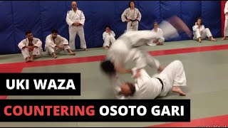 Uki Waza Osoto Gari Counter [upl. by Robinett]