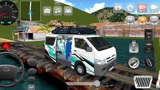 Toyota HiAce Taking Passenger to other City  Minibus Simulator Vietnam [upl. by Haissem]