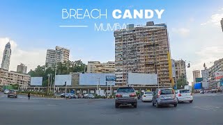 Breach Candy  4K Drive in Mumbai  Cumballa Hill [upl. by Ynnahc241]