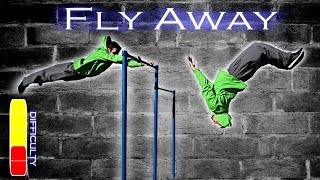 How To FLY AWAY  Swinging Bar Flip [upl. by Nileuqcaj]