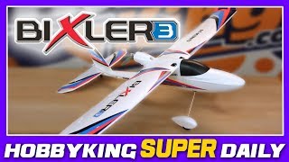 HKing Bixler 3 Glider 1550mm 61quot  HobbyKing Super Daily [upl. by Oivlis]