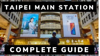 How To Navigate Taipei Main Station Like A Pro [upl. by Eita]