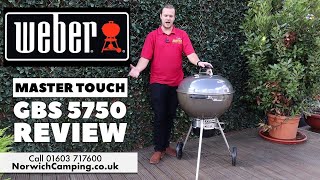 Weber Master Touch GBS 5750 Charcoal BBQ Grill Review [upl. by Ashlan]