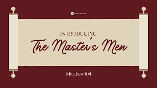 “Introducing The Master’s Men Matthew 101” Pastor Mel Caparros May 22 2022 Sunday Service [upl. by Lashonde]